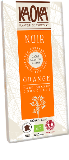 Organic Fair Trade Dark Chocolate Orange KAOKA