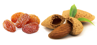 Organic Fair Trade Dark Chocolate Raisins Almonds